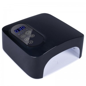 M&R 601PRO 72W Беспроводная светодиодная лампа, перезаряжаемая светодиодная сушилка для ногтей, 15600 мАч беспроводной быстрого лака для ногтей, профессиональные гелевые ногтя